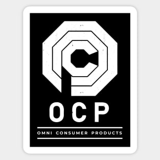 OCP - Omni Consumer Products - vintage logo Sticker